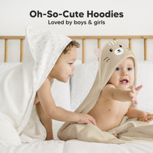 Load image into Gallery viewer, Cuddle Baby Hooded Towel (Cat, Petite)
