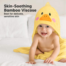 Load image into Gallery viewer, Cuddle Baby Hooded Towel (Duck, Petite)

