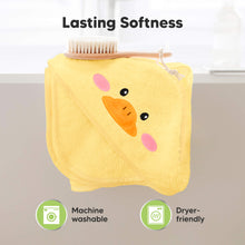 Load image into Gallery viewer, Cuddle Baby Hooded Towel (Duck, Petite)
