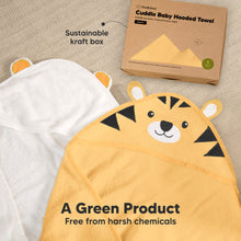 Load image into Gallery viewer, Cuddle Baby Hooded Towel (Tiger)
