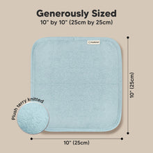 Load image into Gallery viewer, Deluxe Baby Washcloths (Sky)
