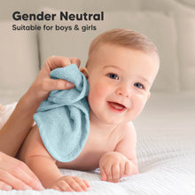 Load image into Gallery viewer, Deluxe Baby Washcloths (Sky)
