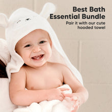 Load image into Gallery viewer, Deluxe Baby Washcloths (Stone/Dove)
