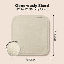 Load image into Gallery viewer, Deluxe Baby Washcloths (Stone)
