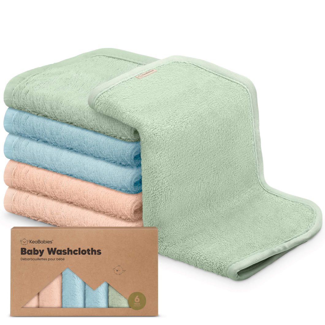 Deluxe Baby Washcloths (Mellow)