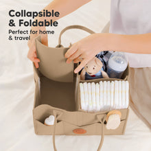 Load image into Gallery viewer, Original 2.0 Diaper Caddy (Taupe)
