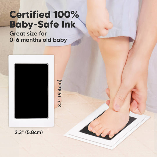 Duo Clean Touch Inkless Hand & Footprint Frame Kit (Sage)