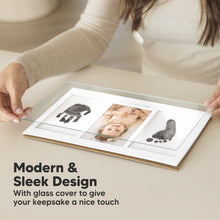 Load image into Gallery viewer, Duo Clean Touch Inkless Hand &amp; Footprint Frame Kit (Vintage White)
