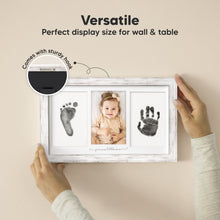 Load image into Gallery viewer, Duo Clean Touch Inkless Hand &amp; Footprint Frame Kit (Vintage White)
