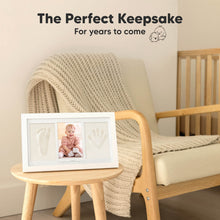 Load image into Gallery viewer, Baby Handprint &amp; Footprint Keepsake Duo Frame
