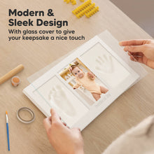 Load image into Gallery viewer, Baby Handprint &amp; Footprint Keepsake Duo Frame
