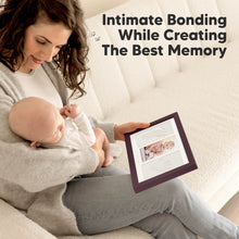 Load image into Gallery viewer, Baby Handprint &amp; Footprint Keepsake Duo Frame (Auburn)
