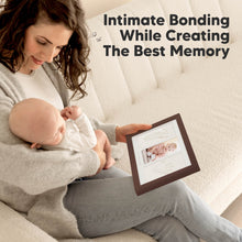 Load image into Gallery viewer, Baby Handprint &amp; Footprint Keepsake Duo Frame (Cedar)
