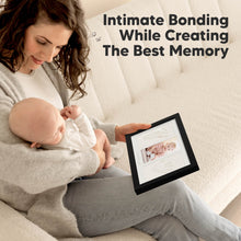 Load image into Gallery viewer, Baby Handprint &amp; Footprint Keepsake Duo Frame (Onyx Black)
