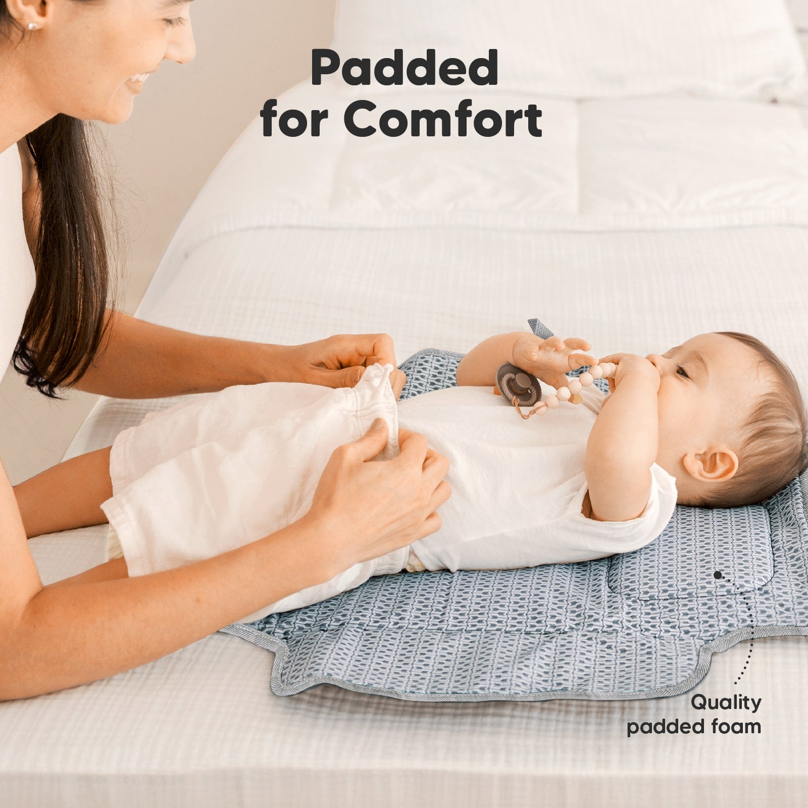 Compact Baby Diaper Mat Changing Pad KeaBabies