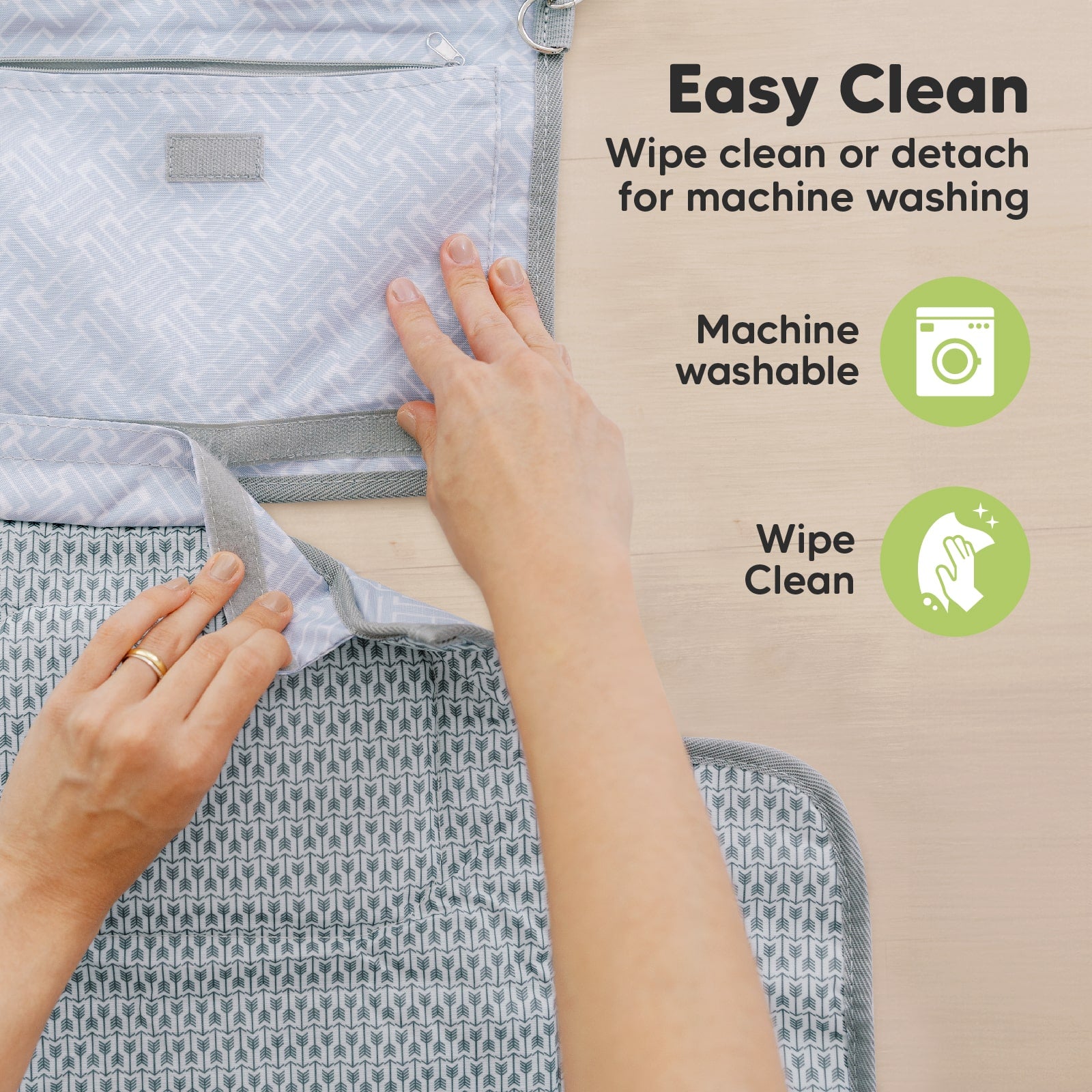 Compact Baby Diaper Mat Changing Pad KeaBabies