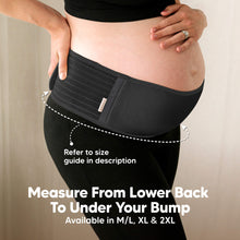Load image into Gallery viewer, Ease Maternity Support Belt (Midnight Black)
