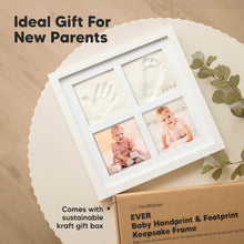 Load image into Gallery viewer, Ever Baby Hand &amp; Footprint Keepsake Frame

