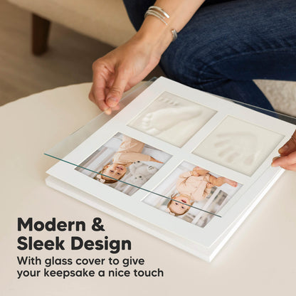 Modern & Sleek Design: With glass cover to give your keepsake a nice touch
 27601618108602