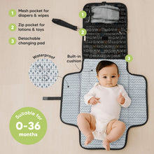 Load image into Gallery viewer, Ezee Diaper Changing Pad (Pixel)
