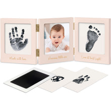 Load image into Gallery viewer, Fond Clean Touch Inkless Hand and Footprint Frame (Petal Pink/Gold)
