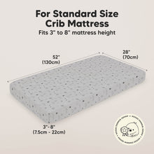 Load image into Gallery viewer, Isla Fitted Crib Sheets (Woodland)
