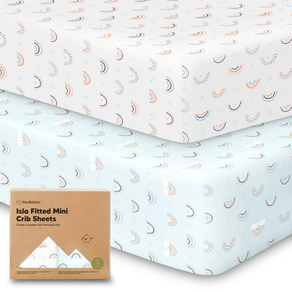 Isla Fitted Mini Crib Sheets 26389472149690