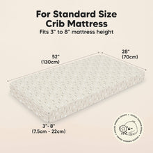 Load image into Gallery viewer, Isla Fitted Crib Sheets (Daisies)
