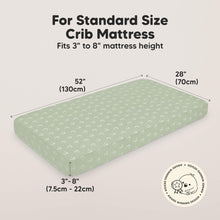 Load image into Gallery viewer, Isla Fitted Crib Sheets (Lunaris)
