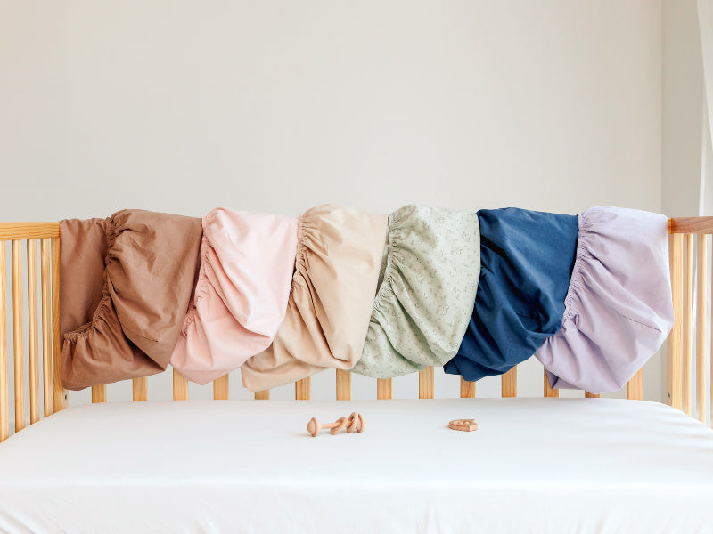 Fitted Crib Sheet For Baby Nursery Cot KeaBabies