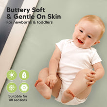 Load image into Gallery viewer, 2-Pack Isla [Protect+] Waterproof Mini Crib Sheets (Foxtrot)
