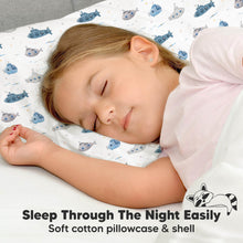 Load image into Gallery viewer, Jumbo Toddler Pillow with Pillowcase (Submarines)
