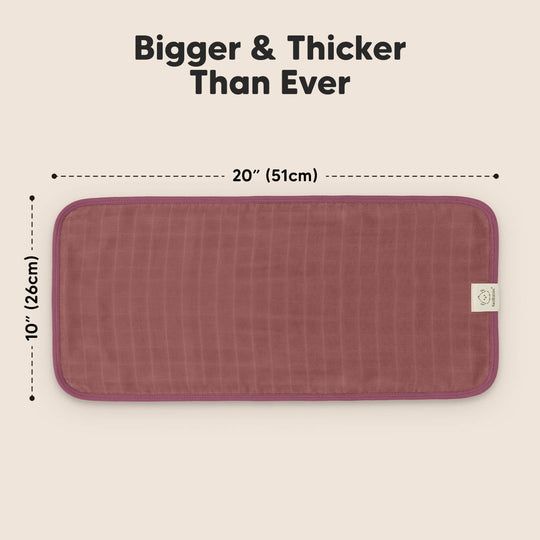 5-Pack Lumi Muslin Burp Cloths