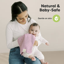 Load image into Gallery viewer, 5-Pack Lumi Muslin Burp Cloths (Lavender)
