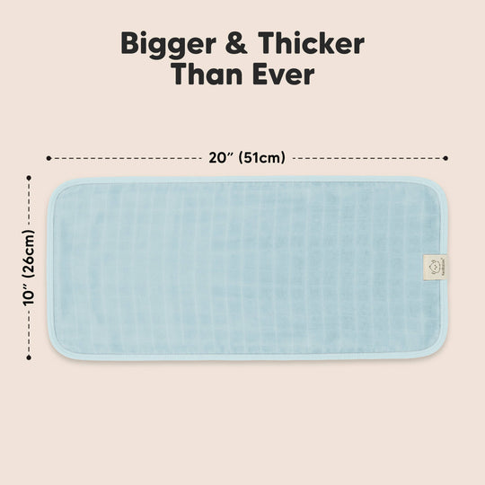 5-Pack Lumi Muslin Burp Cloths (Mirage)