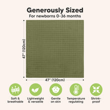 Load image into Gallery viewer, Lumi Muslin Swaddle Blankets
