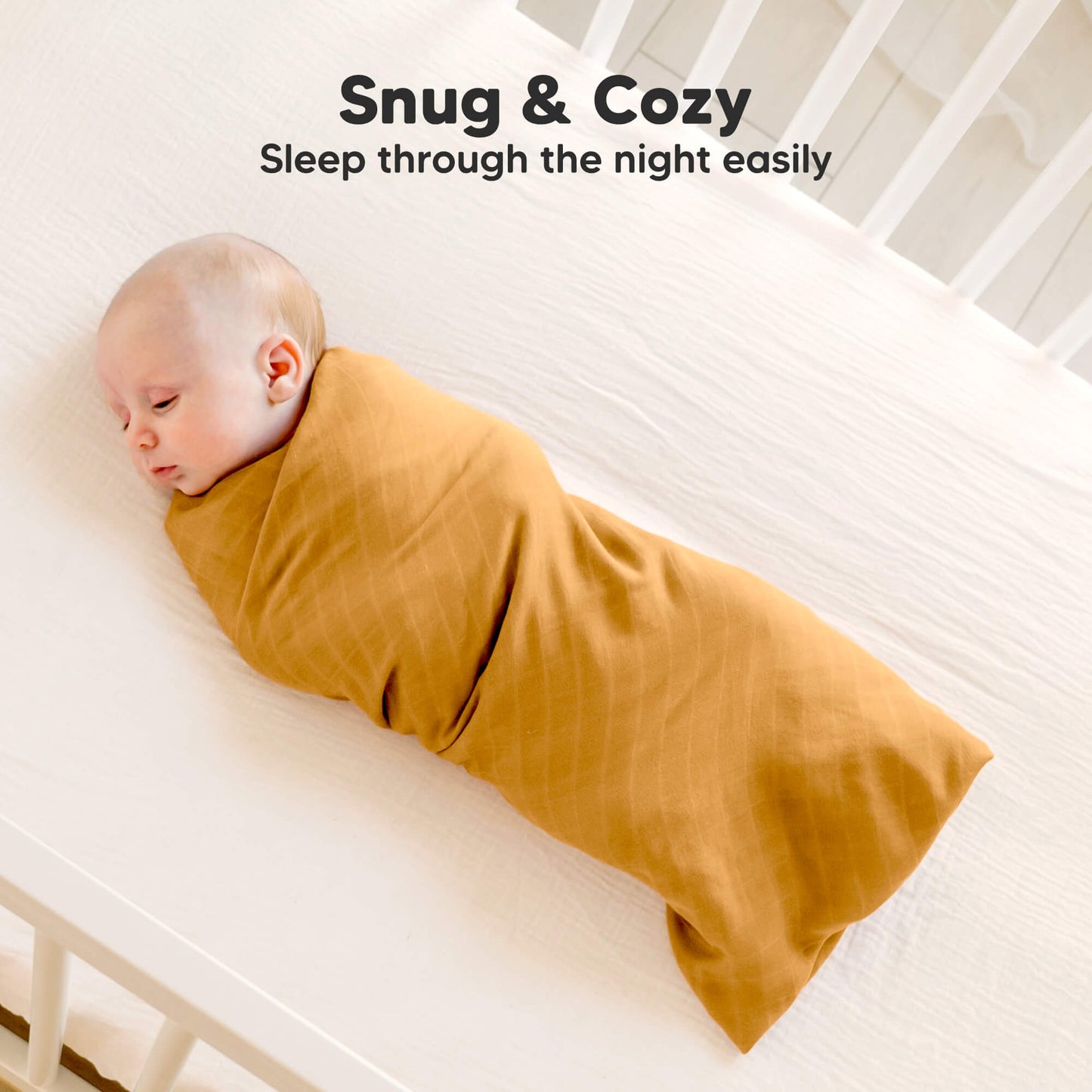 Snug & Cozy: Sleep through the night easily
 30161242783930