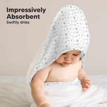 Load image into Gallery viewer, Luxe Baby Hooded Towel (Laurel)

