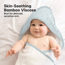 Load image into Gallery viewer, Luxe Baby Hooded Towel (Lunaris)
