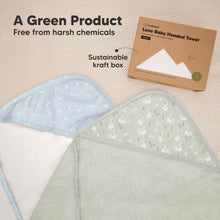 Load image into Gallery viewer, Luxe Baby Hooded Towel (Wildwood)
