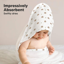 Load image into Gallery viewer, Luxe Baby Hooded Towel (Bruce)
