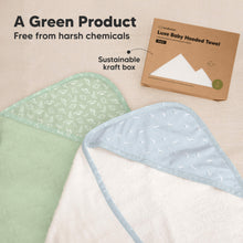 Load image into Gallery viewer, Luxe Baby Hooded Towel (Bruce)
