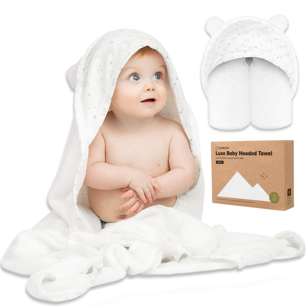 Luxe Baby Hooded Towel (KeaStory, Petite)