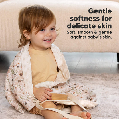  Gentle softness for delicate skin - Soft, smooth and gentle against baby's skin. 33971640631482