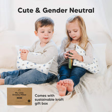 Load image into Gallery viewer, Mini Toddler Pillow With Pillowcase (Construction)
