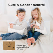 Load image into Gallery viewer, Mini Toddler Pillow With Pillowcase (French Gray)
