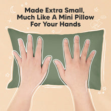 Load image into Gallery viewer, Mini Toddler Pillow With Pillowcase (Jungle Green)
