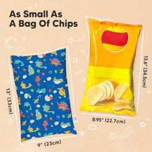 Load image into Gallery viewer, Mini Toddler Pillow With Pillowcase (DinoWorld)
