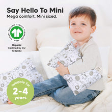Load image into Gallery viewer, Mini Toddler Pillow With Pillowcase (KeaSafari)
