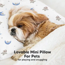 Load image into Gallery viewer, Mini Toddler Pillow With Pillowcase (Space Drift)
